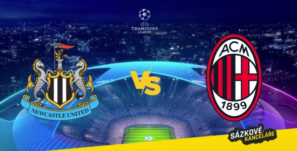 Newcastle vs AC Milán: Liga mistrů preview a tipy na sázení